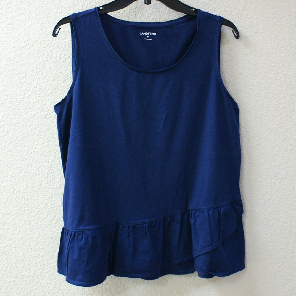 Lands End Navy Tank